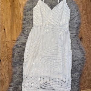 Sequin body con dress